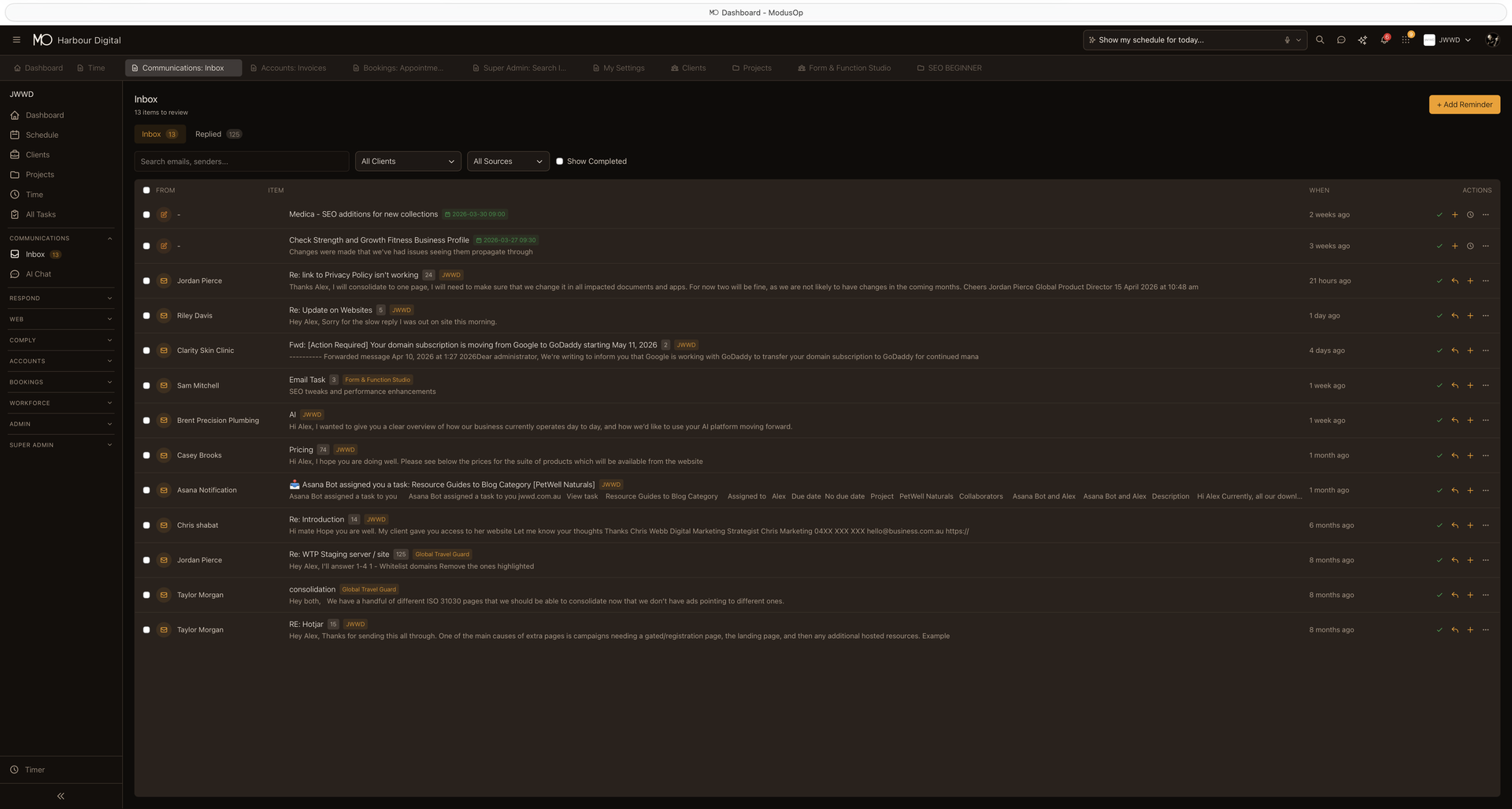 Email Triage — ModusOp