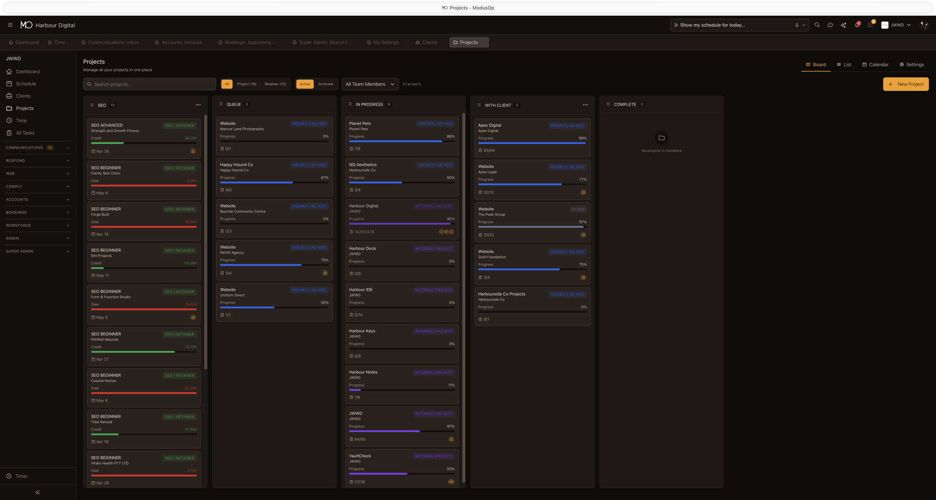 Project Management — ModusOp